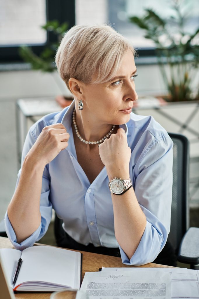 The modern businesswoman feeling hot during menopause